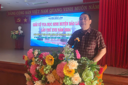 GIẢI CỜ VUA HỌC SINH HUYỆN BẢO LÂM LẦN THỨ XVII NĂM 2024